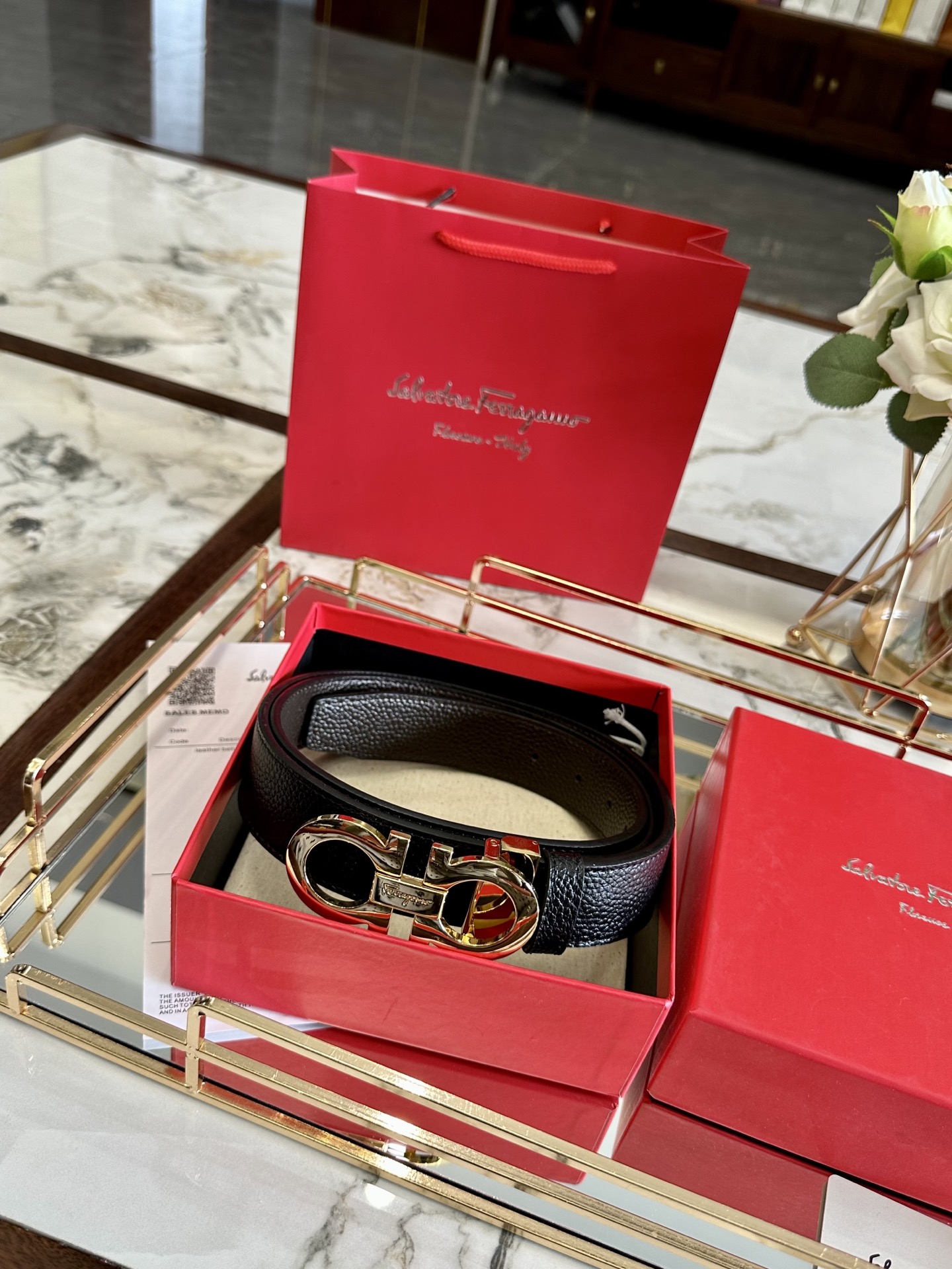 Ferragamo belt model 02